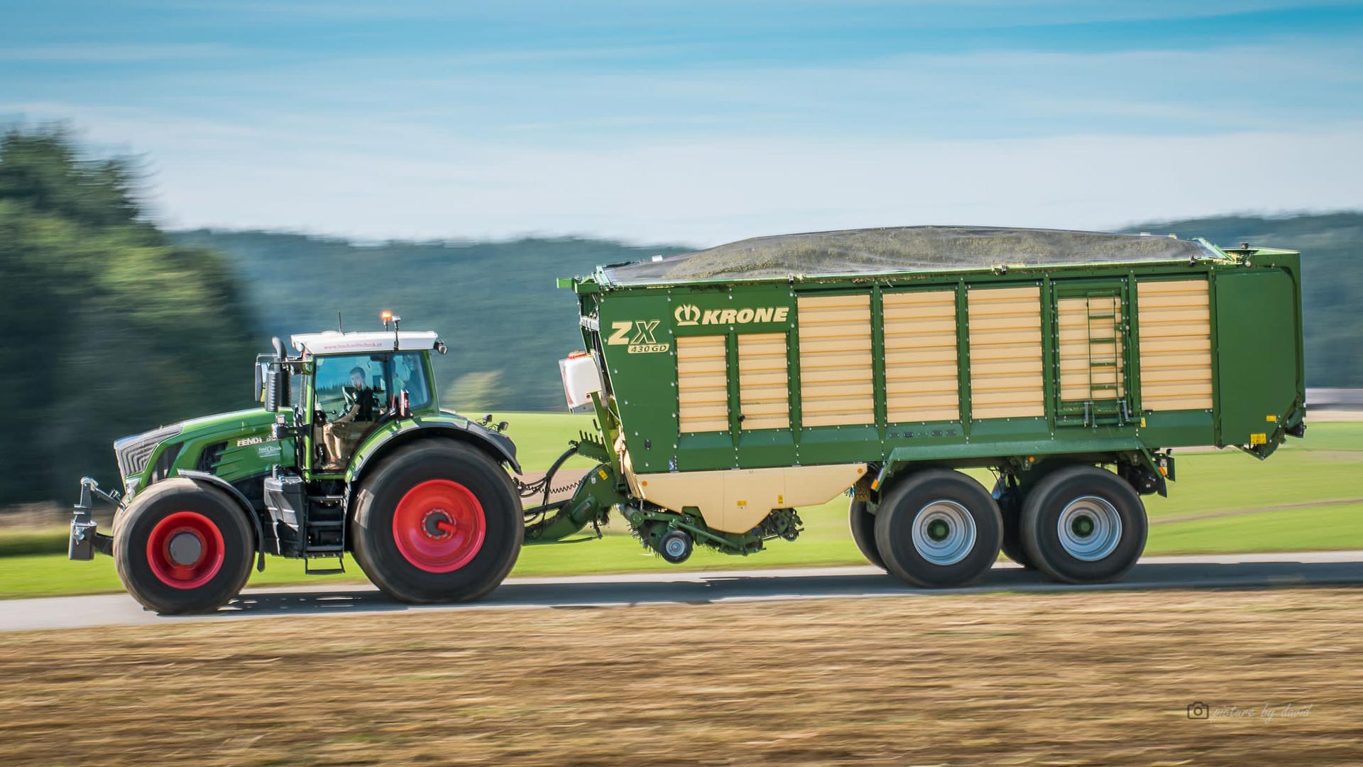 Transport von Getreide, Mais & Hackschnitzel