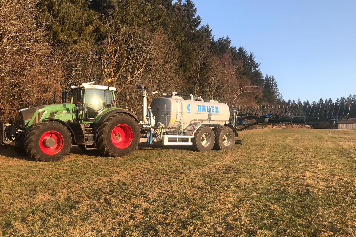 bodennahe Gülleausbringung